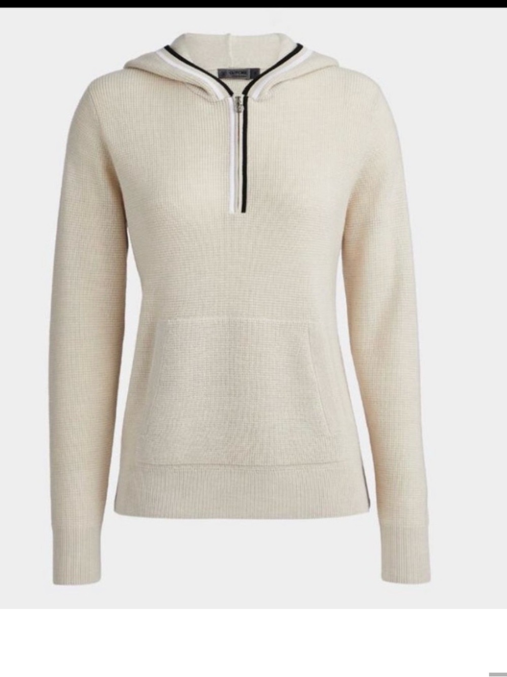 G/Fore Hooded Knit Pullover Sweater Cashmere - Beige